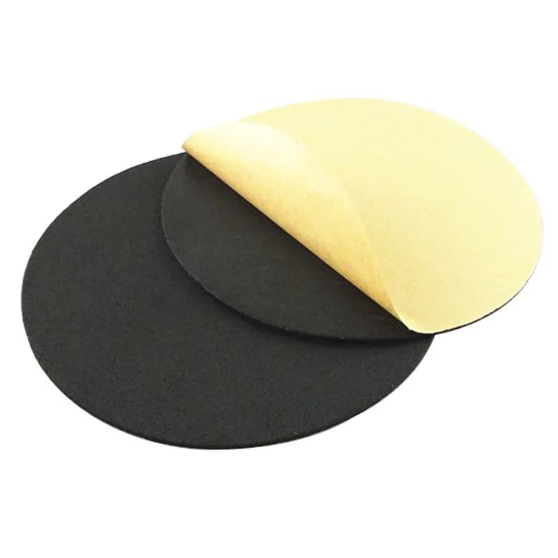 Coussin rond en flanelle, 50 pièces, Base de lampe sur pied, tapis antidérapant, coussin inférieur en éponge, Patch anti-rayures, accessoires d'éclairage