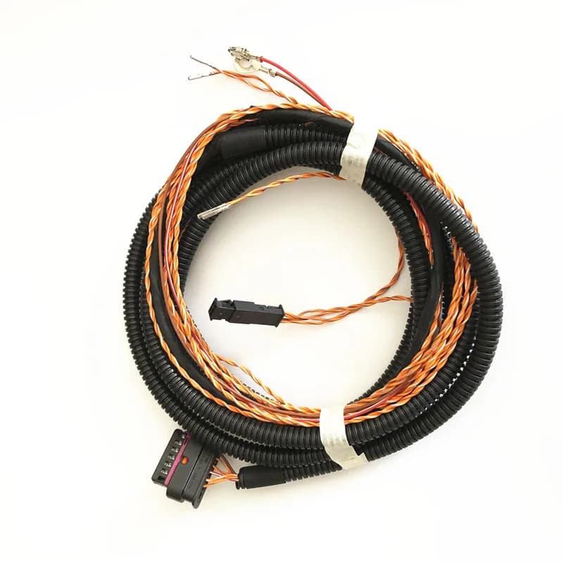 Faisceau de câblage du régulateur de vitesse adaptatif ACC avec assistance au maintien de voie, câble à paire torsadée pour VW Tiguan 2 MK2 Kodiaq Q2 2Q0907572