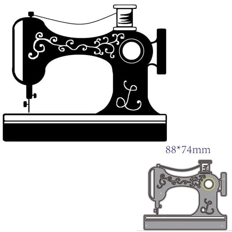 Matrices de Découpe en Métal pour Machine à Coudre, Moule de Découpe, Décoration, Scrapbook, Papier, Artisanat, Couteau, Lame, Jolie çon, Pochoirs