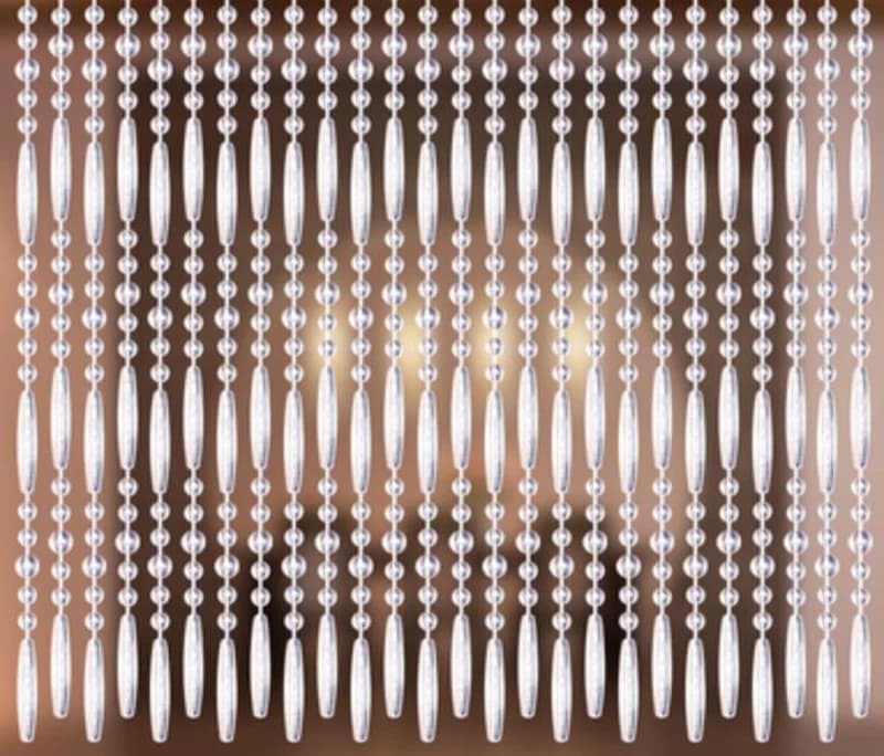 Rideau de perles Feng Shui en plastique acrylique et cristal, à la mode, cloison de salon intérieure, décoration de la maison, rideau de porte