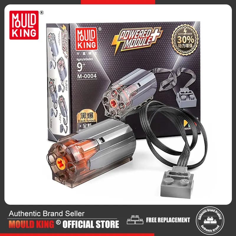 MOLD KING-Pièces de voiture électrique à moteur M, blocs de construction, briques, modèle 62, 8883