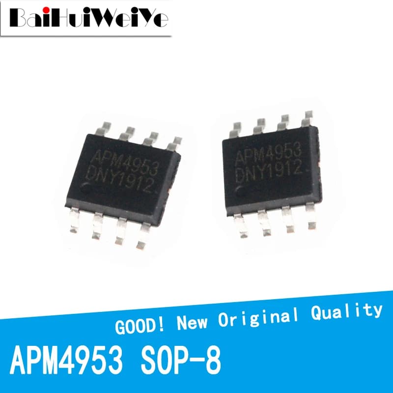 Nouveau Chipset Original de bonne qualité, 20 pièces/lot, CEM4953 APM4953 4953 APM4953SC 4953SC SMD SOP-8 SMD SOP8
