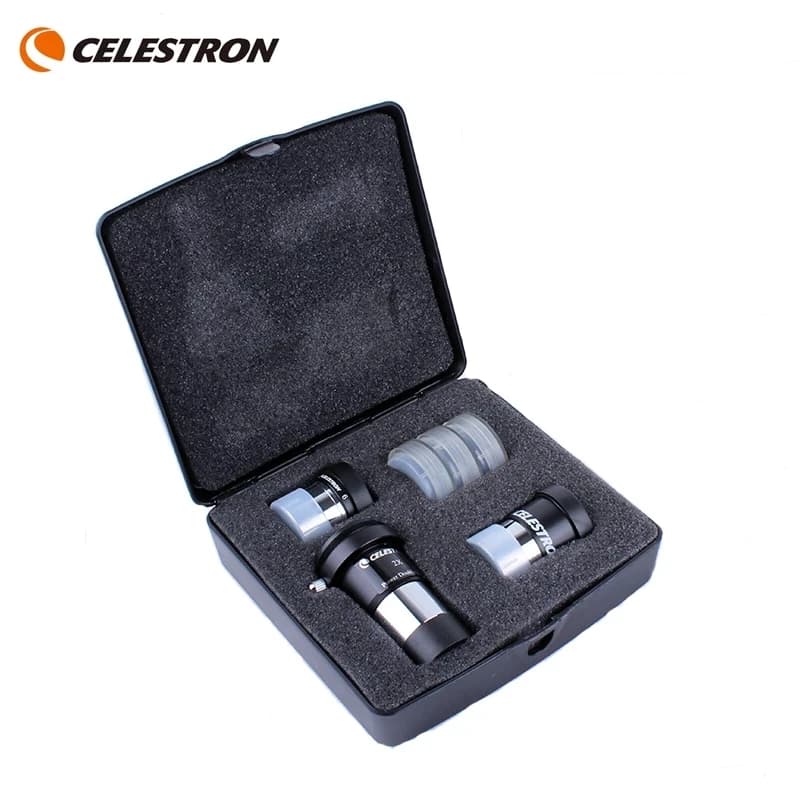 Billy stron-Kit d'accessoires ASTROBiens TER, 1.25 pouces, comprend un filtre lune 2X Barlow lentille 6 mm Ploss 15 mm Kellner EySIM that# 25 # 80A