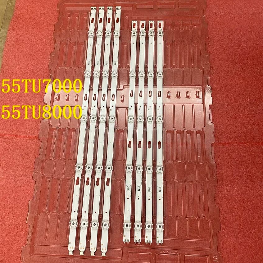 Bande de rétroéclairage LED pour TV UN55TU8200 UN55TU7000 UN55TU8000 UE55TU7025 UE55TU8000 UE55TU7100 UE55TU7000 BN96-50316A 50315A