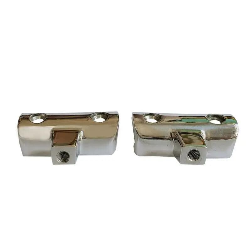 ISURE MARINE – adaptateur de montage pour pare-brise Bimini en acier inoxydable, 2 pièces, matériel de bateau
