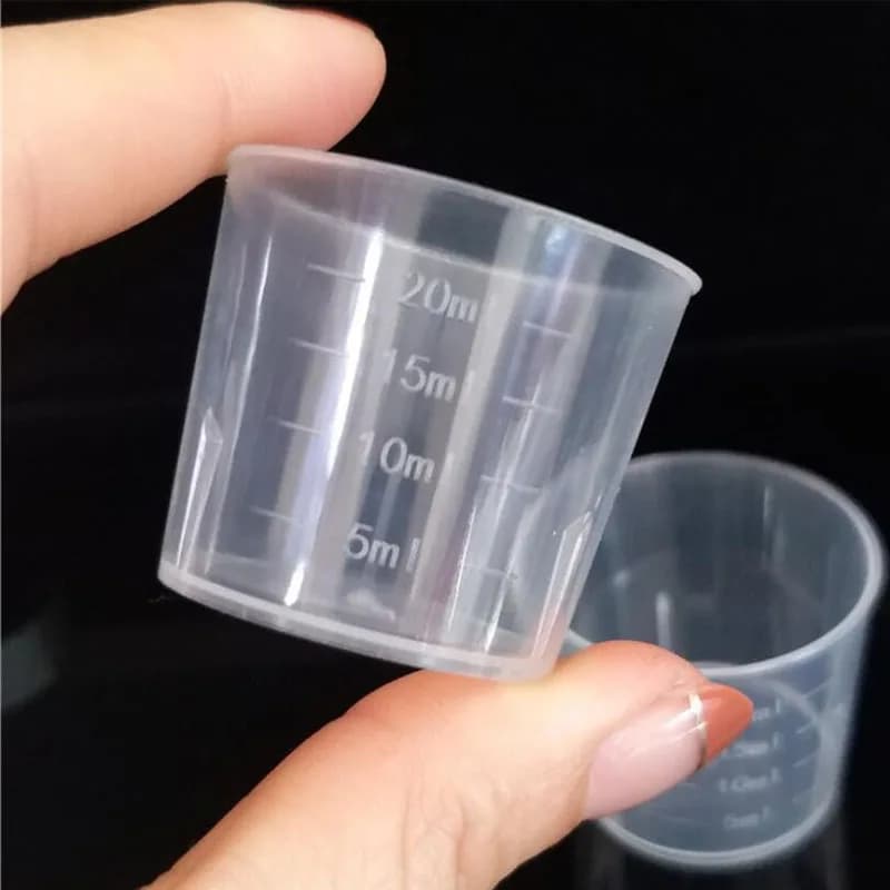 Tube Transparent en plastique, 10 pièces/paquet, 15ML/20ML/30ML, accessoires pour tests scientifiques de laboratoire