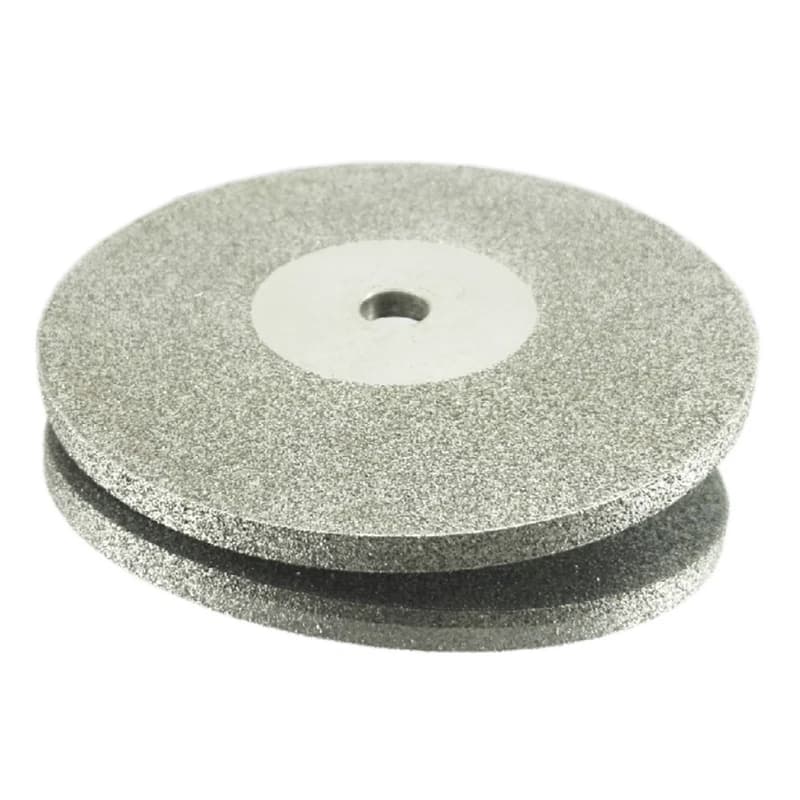 Disque de diamant Double face grain 45-1000, disque de meulage lapidaire, roue, outils abrasifs rotatifs