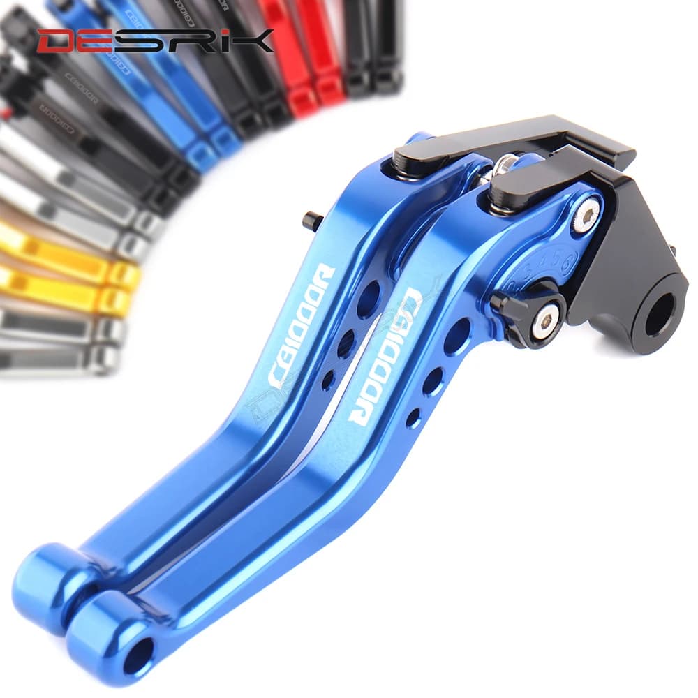 Leviers d'embrayage de frein CNC de moto, leviers courts, LOGO CB1000R, HONDA CB1000R CB 1000R CB 1000 R 2008 - 2016 2015 2014 2013