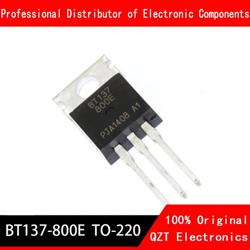 Triacs RAIL TRIAC TO-BT137-800E, 10 pièces/lot, BT137-800 BT137 800 220 V 8A, neuf et original, en Stock
