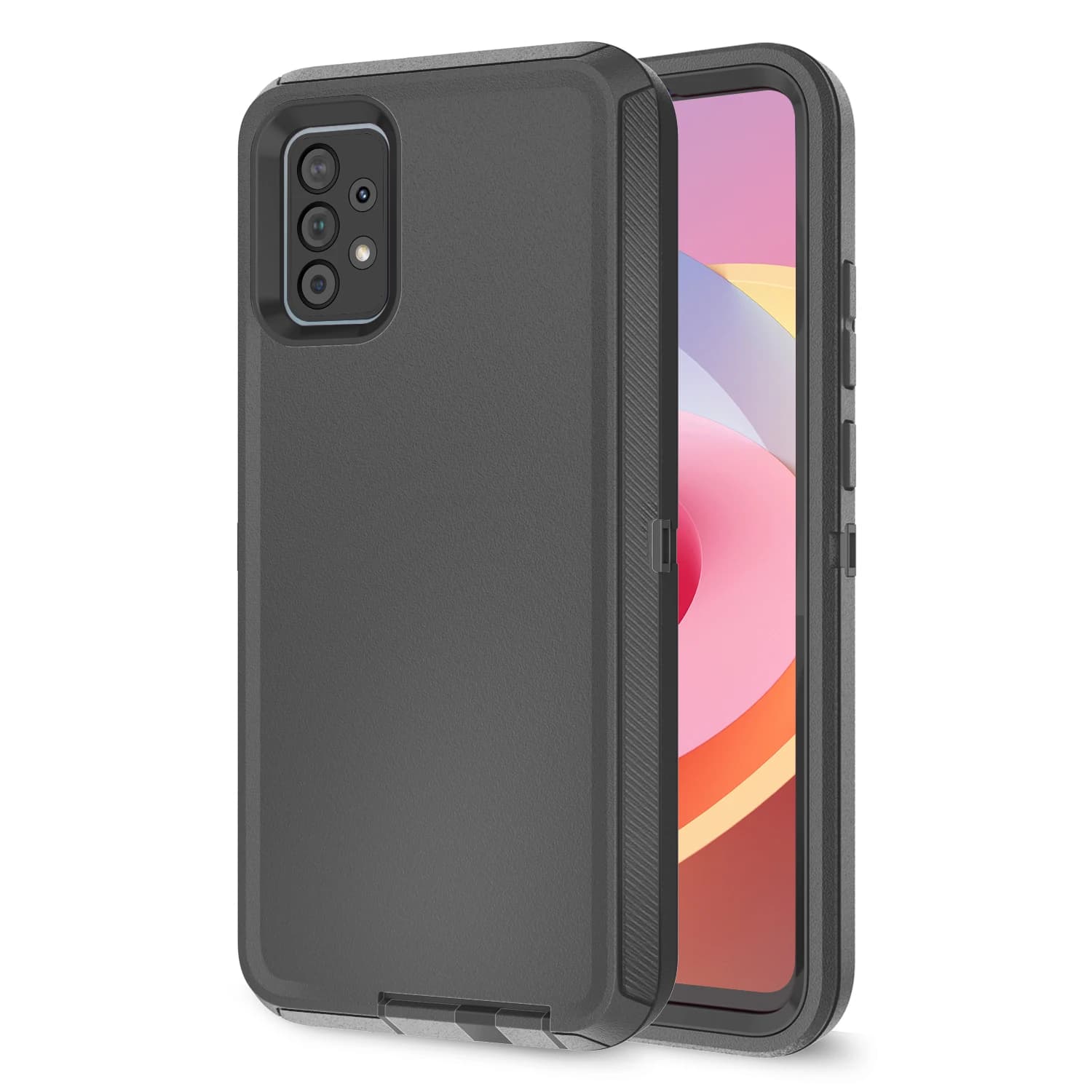 Coque de protection hybride antichoc pour Samsung A13 A50 A70 A73 A53 A51 A71 A31 A52 A72 A32 A33 A34 A54 A12