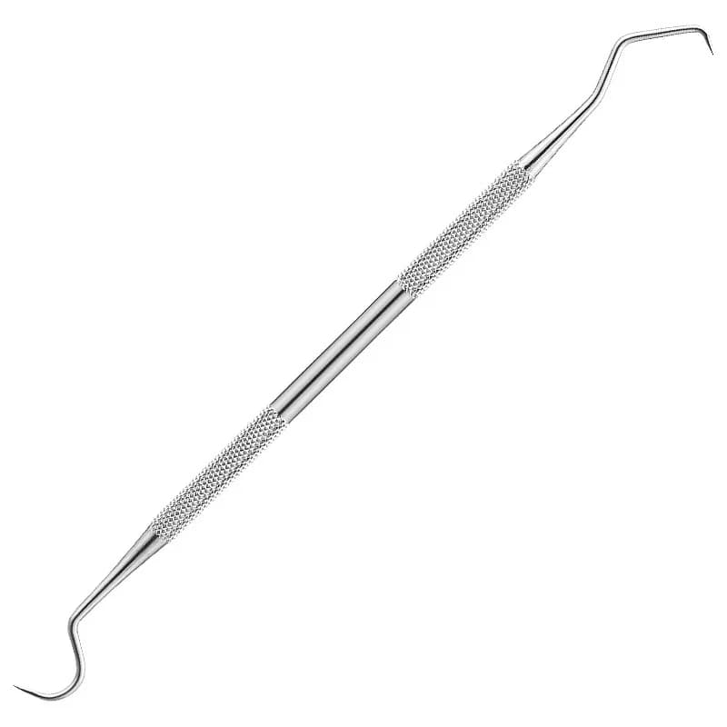 Sonde parodontale dentaire Explorer 1 5 pièces en acier inoxydable Double extrémités dentiste Pick grattoir outil dentisterie dissolvant de taches de dents