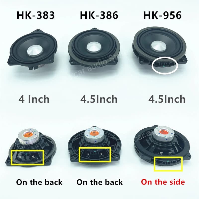 Haut-parleur de panneau de porte pour BMW E81 E82 E87 E88 E90 E91 E92 E93 F10 F11 M5 F90 X1 E84 Série 3 5 X1 – Haut-parleurs de musique et klaxons