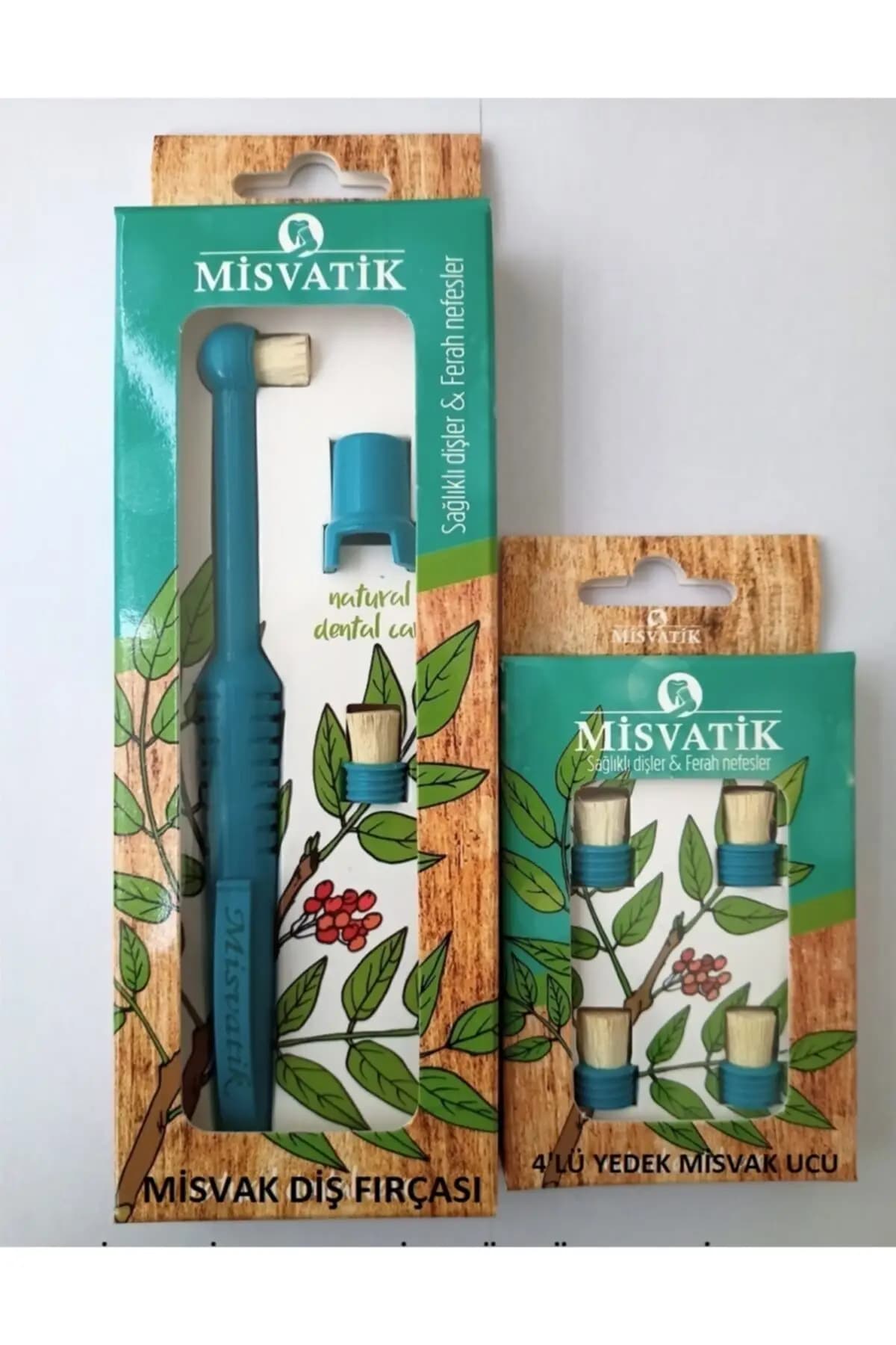 Miswak-Brosse à Dents Traditionnelle Naturelle, Fraîche, Pointes de Remplacement pour Façades, Blanchiment des Dents Bleues, Cuillère à soupe, Produits Friendly