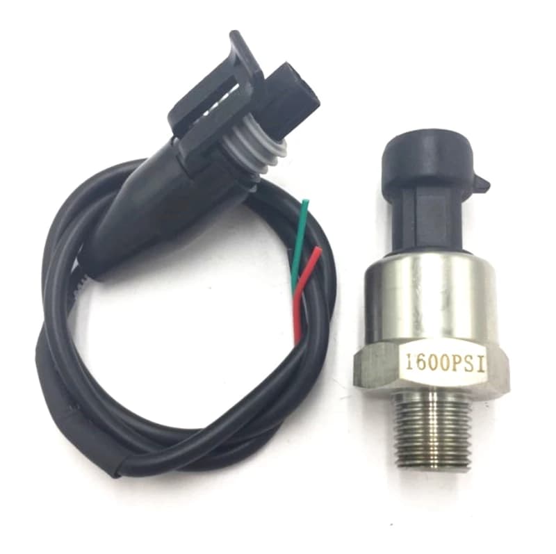 Transducteur de pression, eau, carburant, huile, capteur 1600 PSI, 12V DC, 1/8 "NPT, 1 pièce