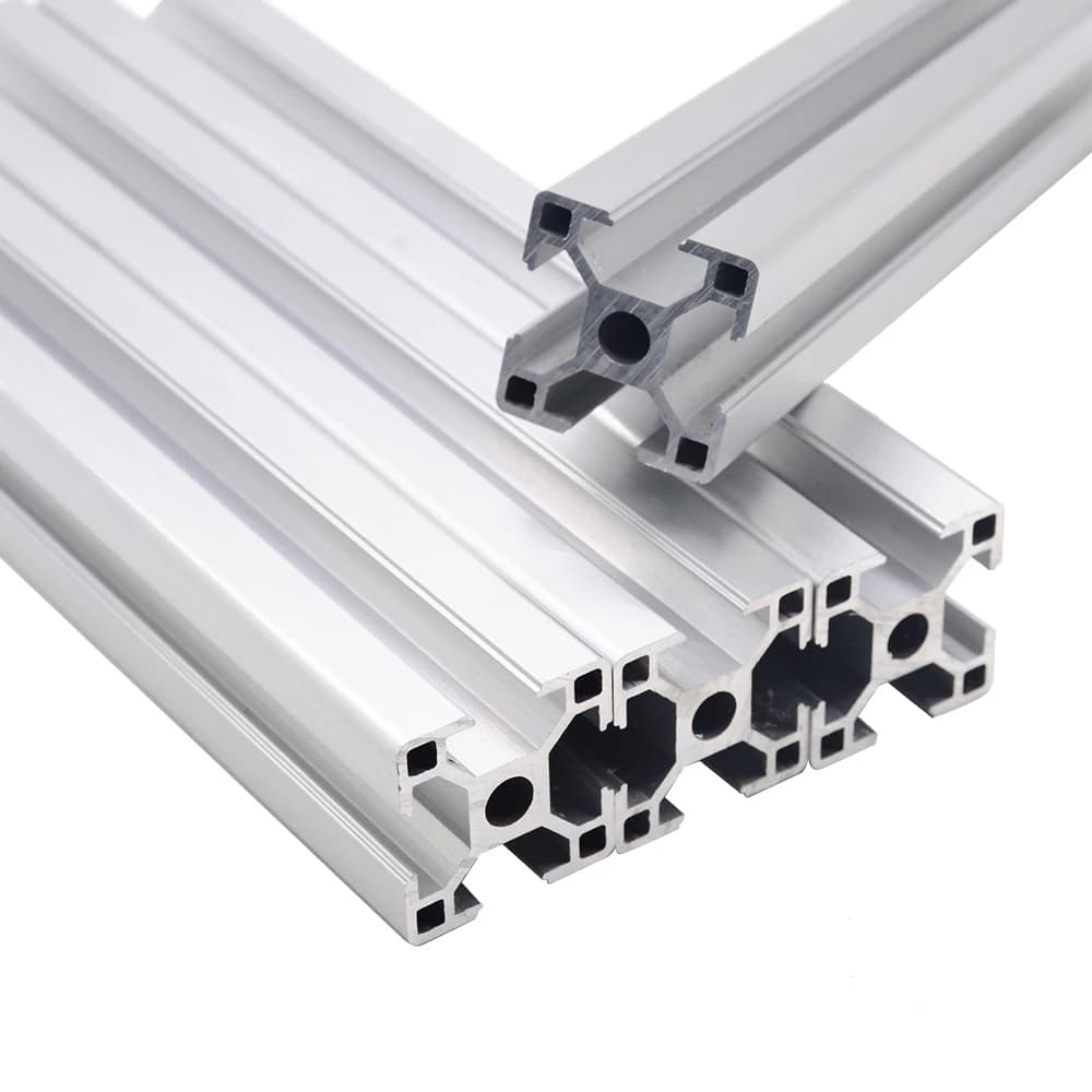 Rail Linéaire Anodisé pour Imprimante 3D CNC, Profilé en Aluminium Extrudé 3030, Longueur 100-1000mm, Norme Européenne, Bricolage, 1 Pièce