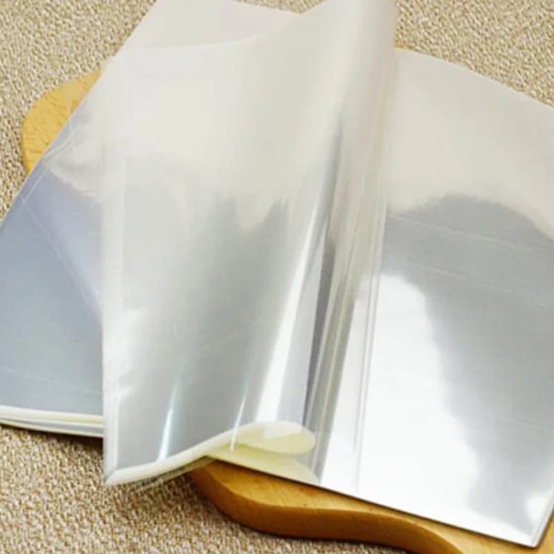JXSANDD2-Film plastique transparent, feuille d'emballage en cellophane, pour la cuisson, emballage alimentaire, 500 pièces