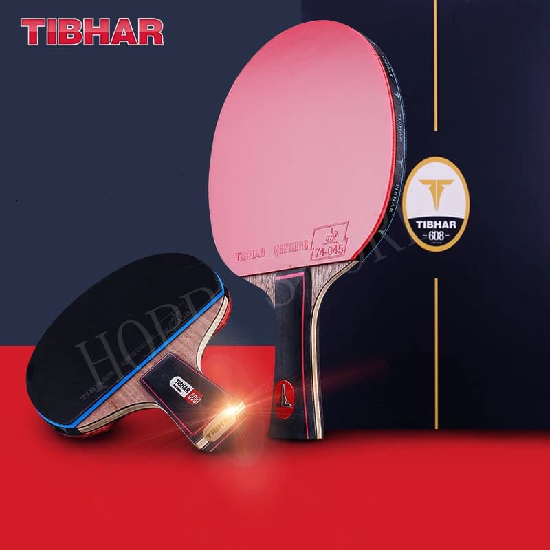 TIBHAR-Raquette de tennis de table professionnelle, picots en caoutchouc collants, haute qualité, originale, ping-pong, 806/608