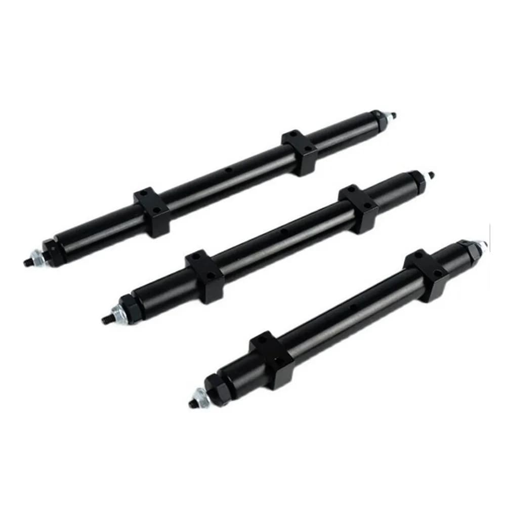 Essieu de roue arrière en métal Non alimenté, pour tracteur Tamiya 1:14, remorque, accessoires de remplacement de voiture RC, 120/140/167mm en option
