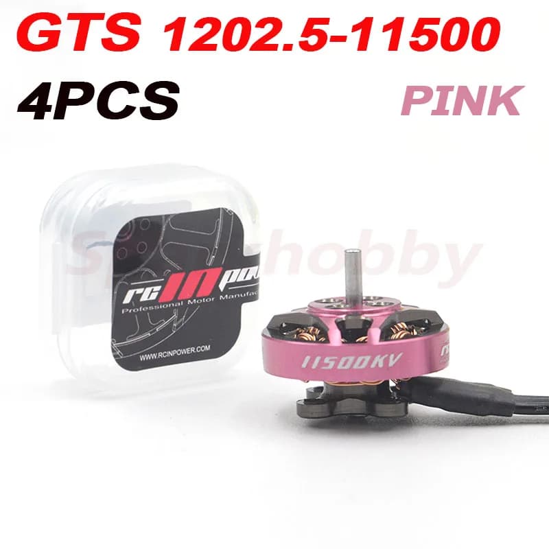 RCINPower-Moteur sans balais pour quadricoptère RC, GTS V2, 1202.5, 11500KV, 1-2S, Lipo 3.9g, Mini FPV, Hélice 1.6-3 ", Drones de course, Nouveau