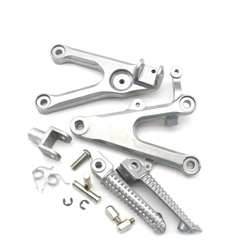 Jeu de repose-pieds avant flambant neuf, jeu de supports de repose-pieds pour moto Yamaha YZFR6 YZF R6 2003 2004 2005 03-05