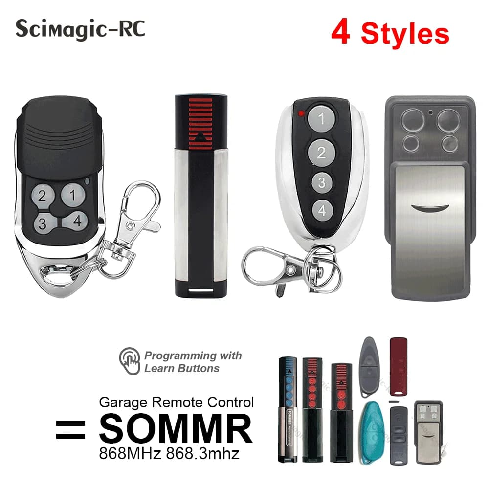 SOMMER – télécommande de Garage à Code roulant 868MHz, APERTO 4025 TX02-868-2, 4020 TX-03-868-4,4035,4021,4026 TX03-868-2, ouvre-porte