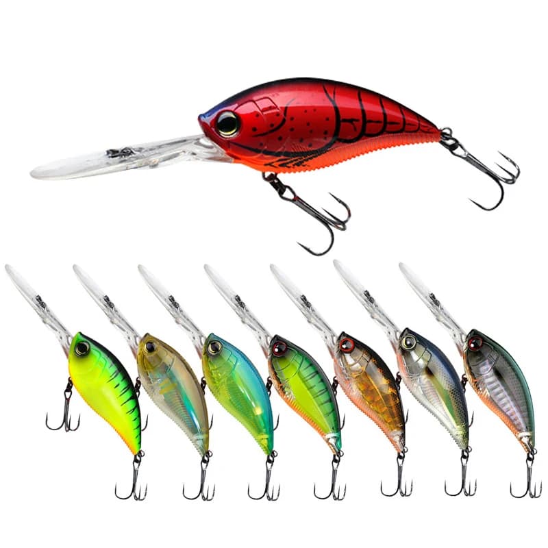 Chinook leurre à manivelle peu profond 114MM 21G appât dur plongeur hochet pour la pêche au mal de bar profondeur moyenne 0.3-1.5m Swimbait
