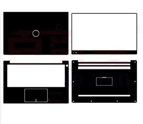 Autocollants pour ordinateur portable DELL XPS 13 9343 9350 9360 13.3 ", décalcomanies en fibre de carbone PU, housse de protection en cuir