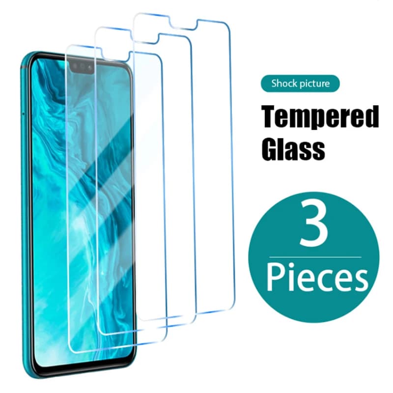 Verre de protection 9H pour Honor 8x6x7x10X Lite 9X 9A 30i 20i, protecteur d'écran pour Honor 20 Pro 10 Lite 9 30 10i 8S 8A 9S