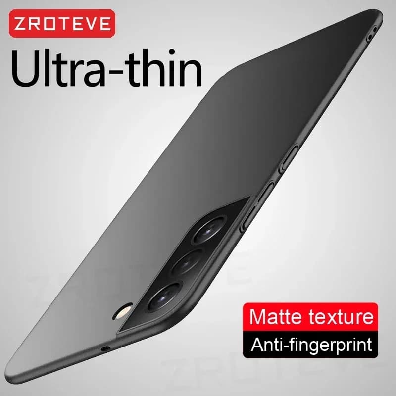 S22 étui Zroteve mince dur PC couverture mate pour Samsung Galaxy S24 S23 S22 Ultra S25 Edge S20 S21 FE S10E S10 E S22 + coques de téléphone