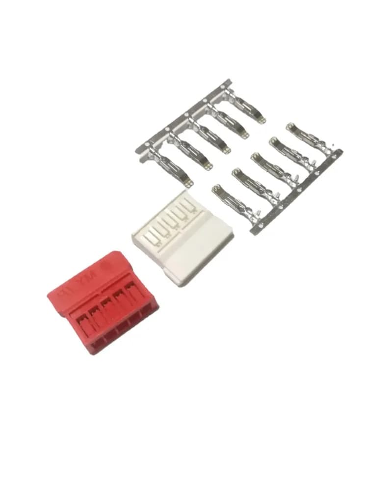 10 jeux de disques durs HDD SSD, câble d'alimentation SATA 15p, bornes de fil à broche droite, connecteur électrique Jack couleur rouge blanc