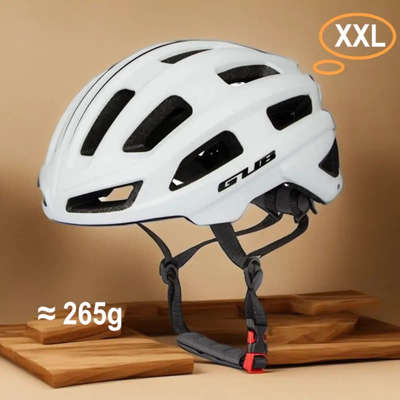 GUB-Casque de vélo moulé intégralement pour homme et femme, casquette de sécurité ultralégère, équipement de cyclisme, vélo de route, média, 61-65cm, 265g