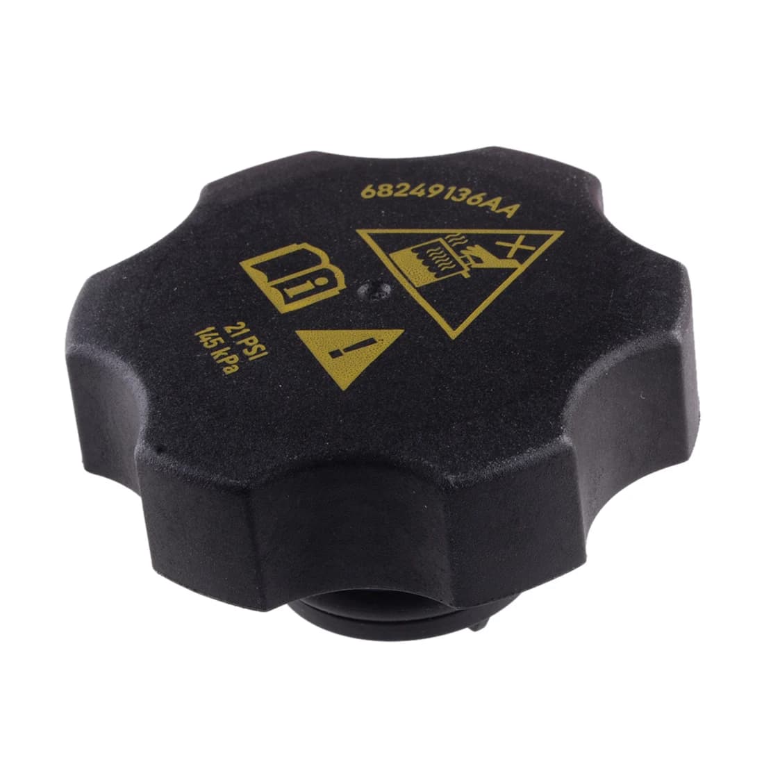 Bouteille de récupération de liquide de refroidissement pour moteur de voiture, bouchon de réservoir adapté à Chrysler, Jeep, Dodge Ram, noir