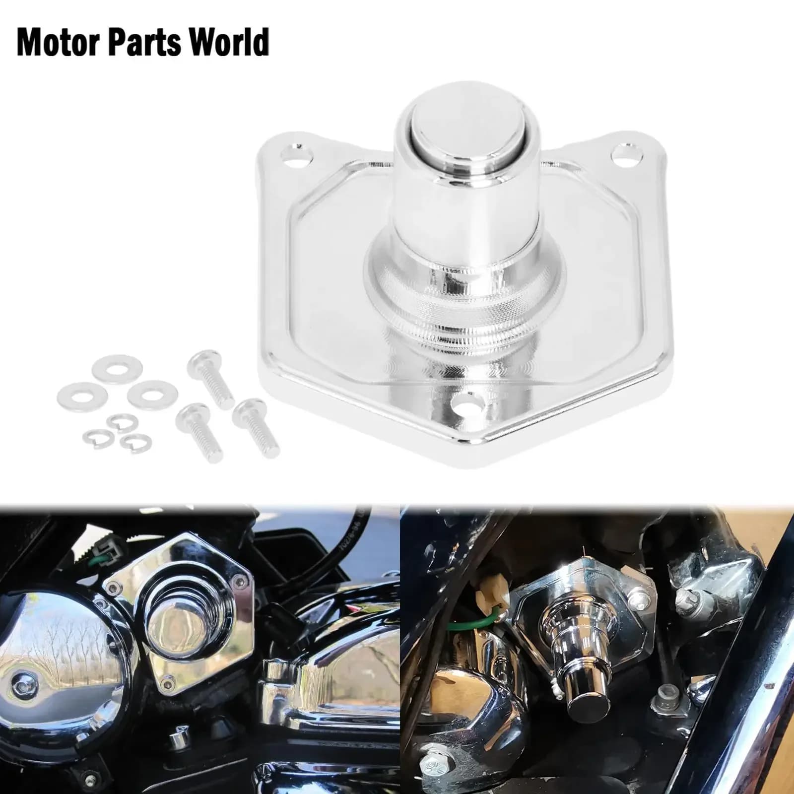 Couvercle de solénoïde chromé pour moto, bouton poussoir de démarreur pour Harley Softail, installation FXSB ocia Fat Bob Street Bob Touring 1991-2018