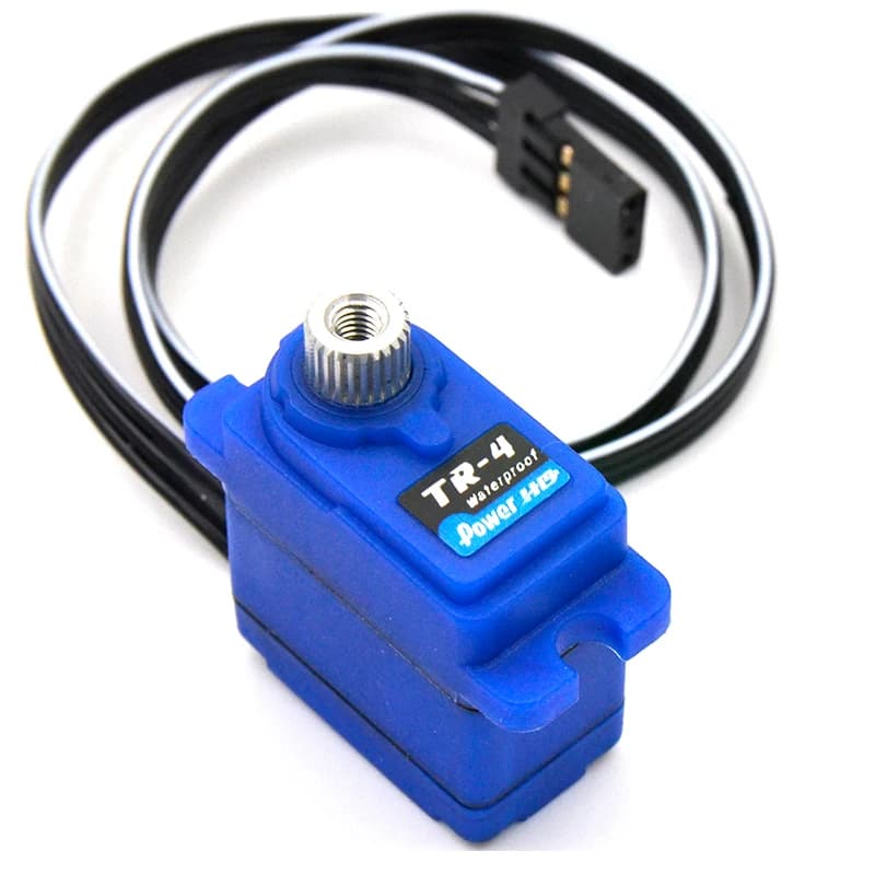 PowerHD TR4 Power HD TR-4 Mini 7.4V 2.6KG Servo à engrenages métalliques étanche pour véhicules TRX4 RC voiture camion