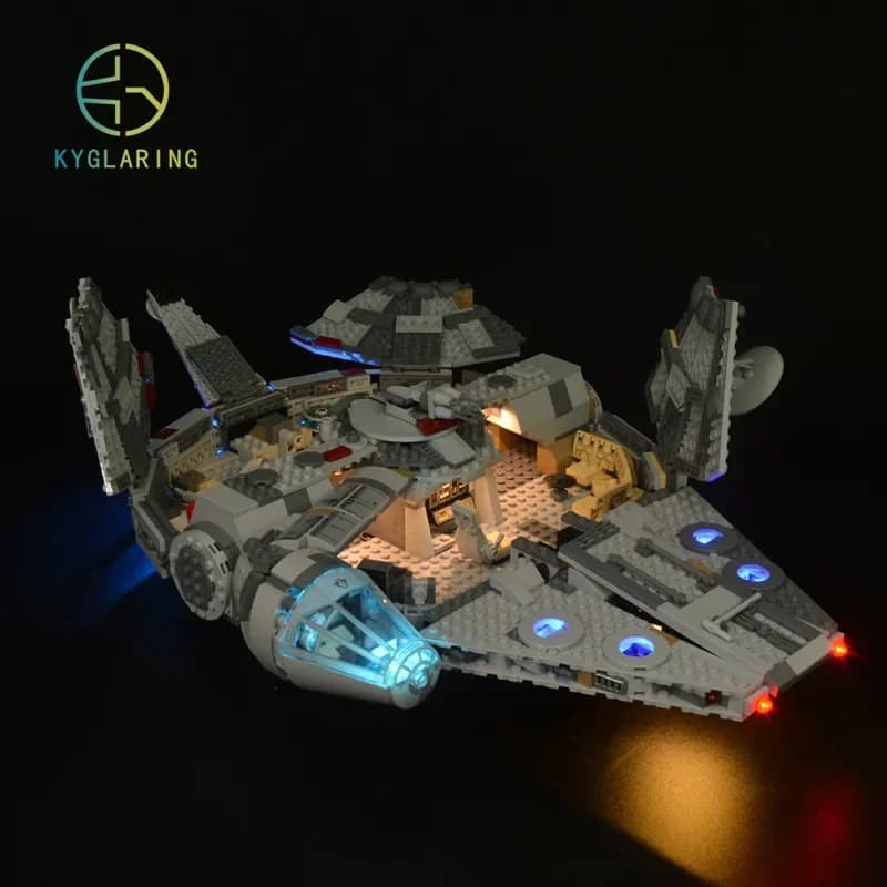 Kyglaring – ensemble d'éclairage Led bricolage soi-même, blocs de construction millénium, nouvelle édition 75257 (lumière uniquement incluse)