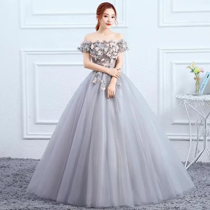 Gryffon – robe de bal Vintage en dentelle, tenue de bal élégante, épaules dénudées, tenue de fête