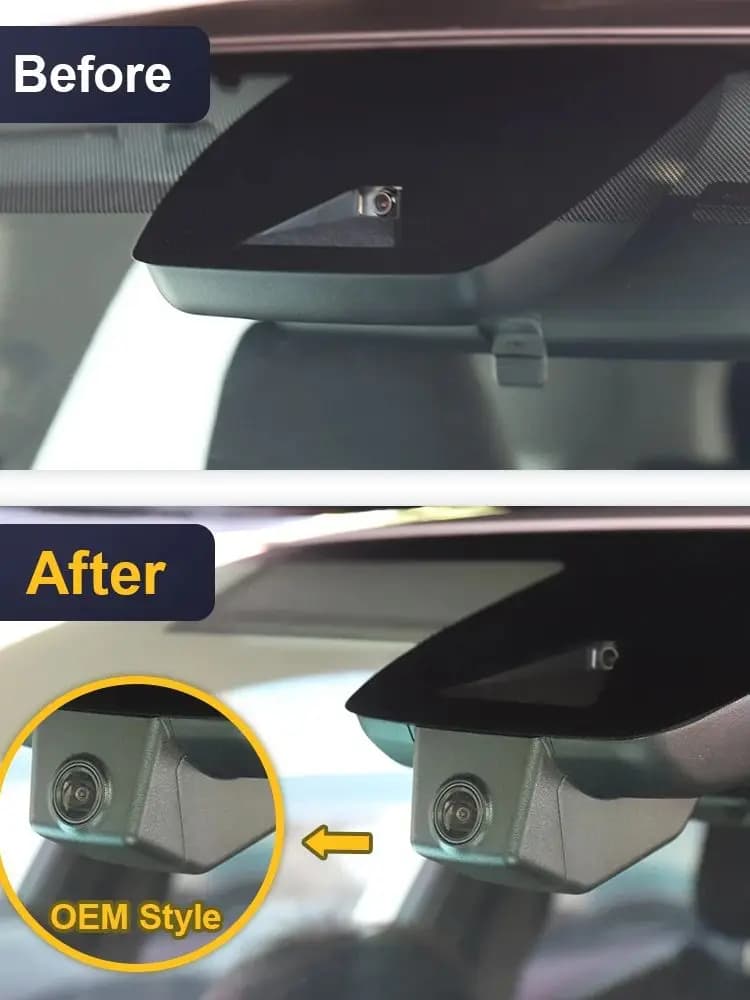 Caméra embarquée Fitcamx 4K pour Toyota Corolla 2017-2027 (11e/12e génération, berline/hatchback/Altis) et Suzuki Swace, intégration DVR UHD sans interruption