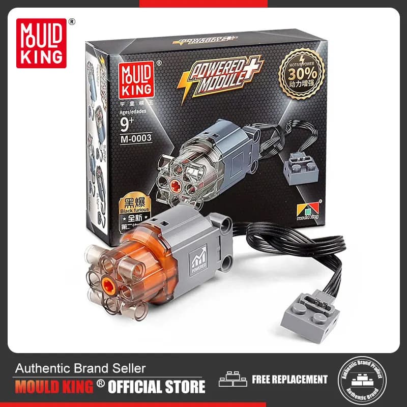 MOULD KING – pièces de voiture motorisée, modèle à moteur L, avec 88003 blocs de construction en briques
