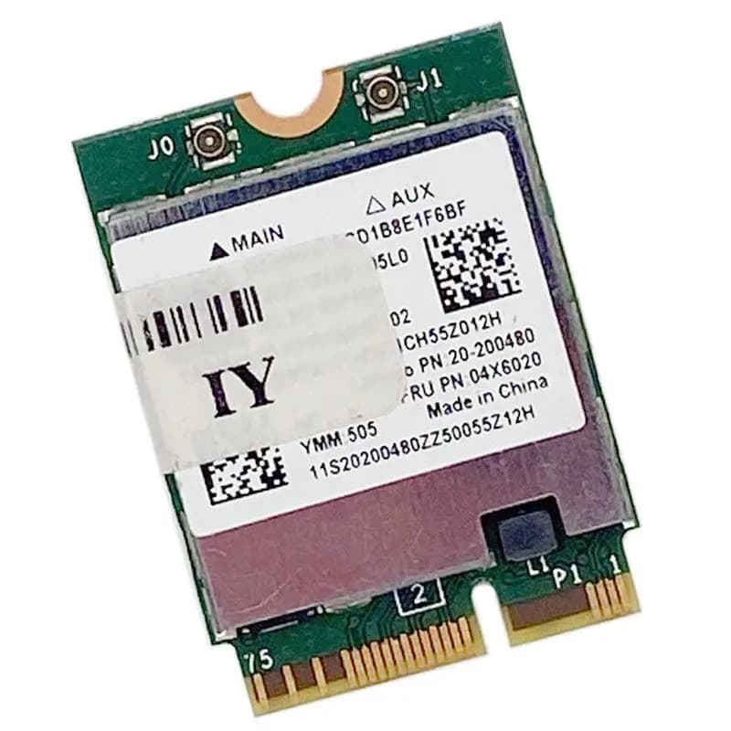 WDXUN pour carte WIFI BT 4.0 double bande 867 Mbps 802.11AC NGFF BCM94352Z pour Y50 Y40 Y70 B50 N50 B40 04x6020 Win7 WIN8 WIN10