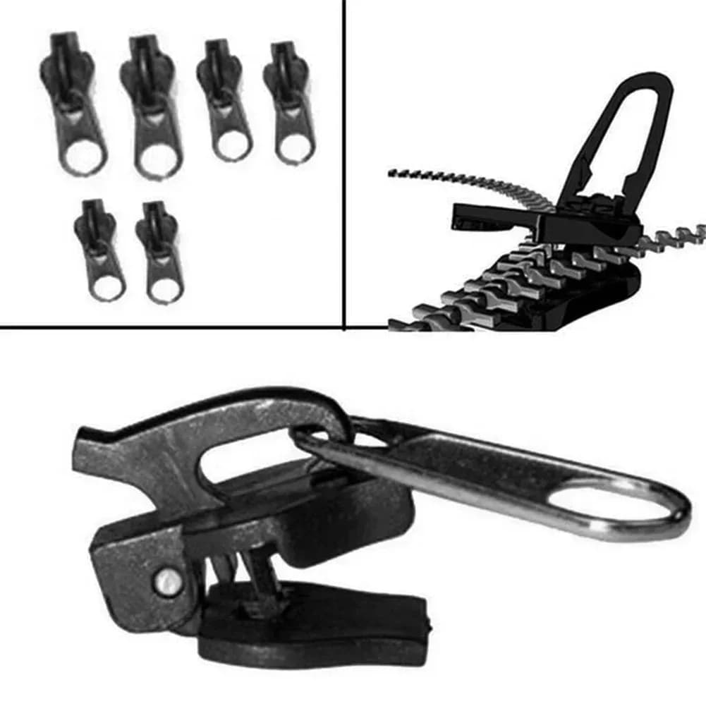 Kit de réparation universel instantané pour fermetures éclair et curseurs de fermeture éclair, avec curseurs de remplacement et d'urgence pour dents de fermeture éclair, nouveau design, pour la