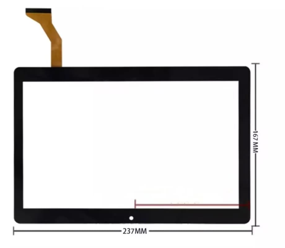 Écran tactile de 10 pouces pour ANCEL X6, pièces de réparation et de remplacement du panneau de capteur tactile capacitif, X6 OBD2 Touch