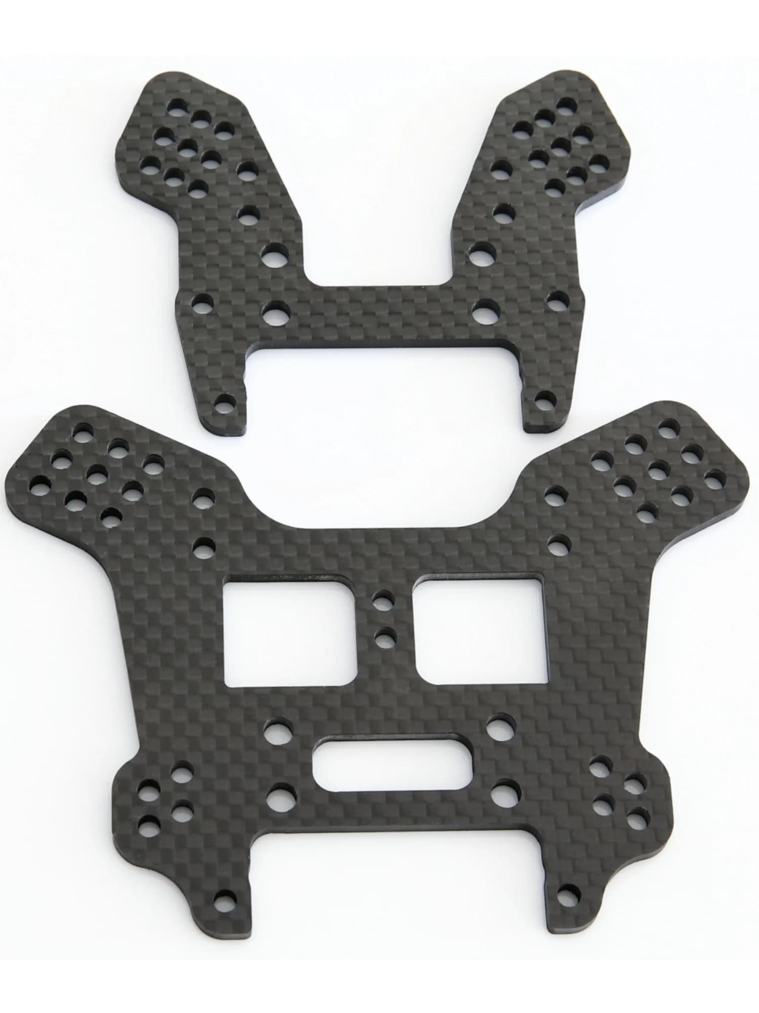 GTBRacing RC voiture Kyosho MP7.5 en Fiber de carbone avant arrière tour de choc ensemble pièce de mise à niveau