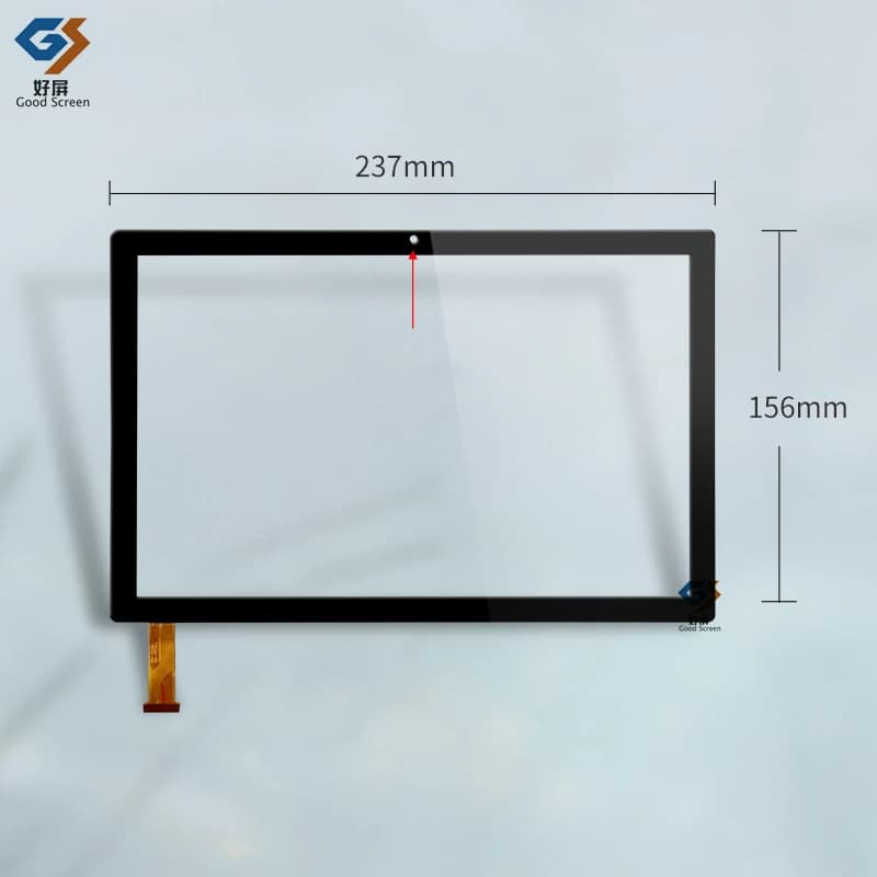 Écran tactile Hébergements eur avec film en verre de 10.1 pouces, pour Blackview Tab 9 Tab9, tablette PC, puzzles