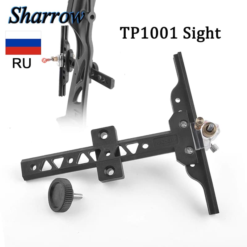 1pc TP1001 tir à l'arc vue arc classique arc long tir visée PE plastique vue pour accessoires de chasse en plein air flèche