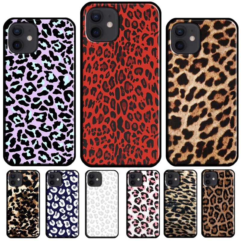 Coque imprimée léopard africain pour iPhone, coque de téléphone, iPhone 16 15 11 14 Pro Max XS X Poly Plus 12 Mini 13 Pro Max