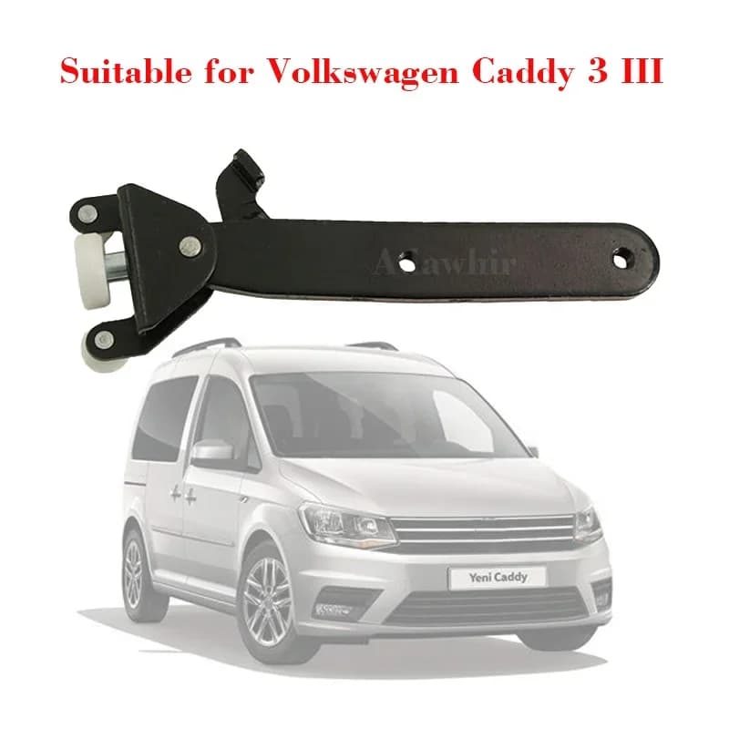 Charnière astronomique de guide de rouleau de porte marketdroite, 2K0843398, 2K0843398A, 2K0843398B, Volkswagen Cady III, 2003-2015, Nouveau