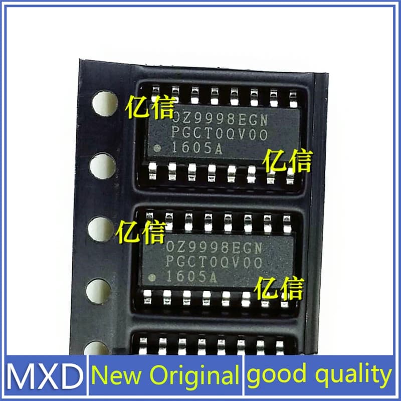 Puce de gestion de l'alimentation LCD, OZ9998EGN, OZ9998, SOP-16, bonne qualité, en stock, nouveau, original, lot de 5 pièces