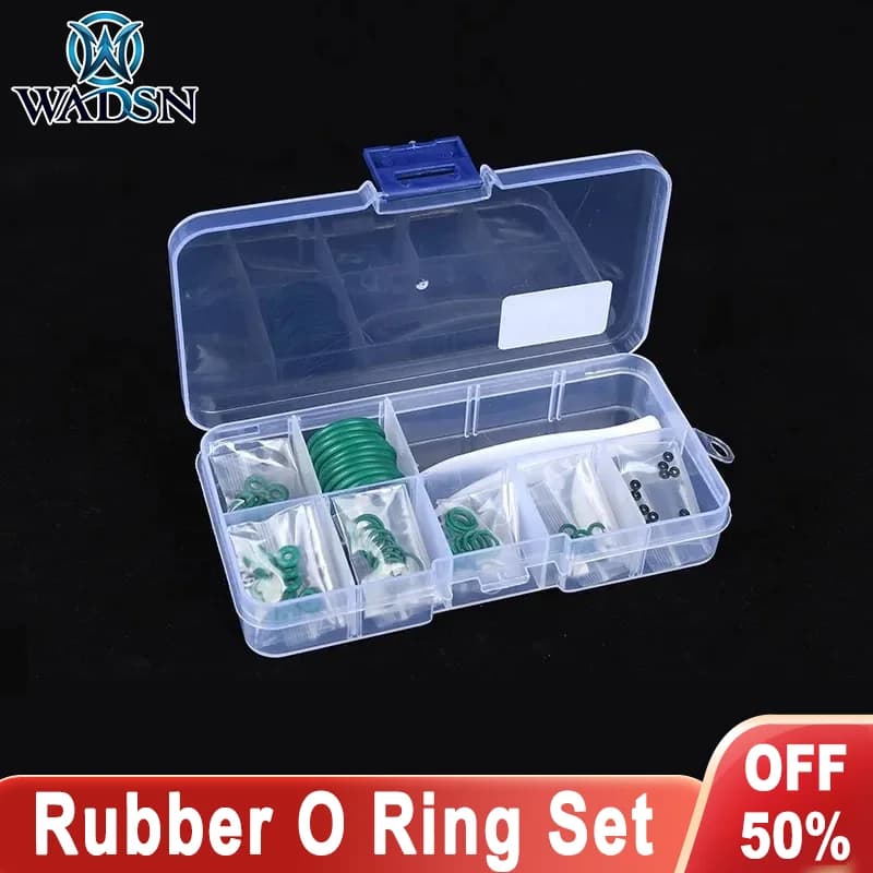 WADmersible DulAirsoft Fluorine Rubber O Ring Set, GBB, Glock 17, 19, Johannesburg, Lai erian Water Hunting Gun, Accessoires, 10Pcs, Chacun