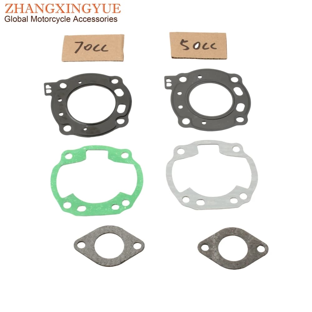 Ensemble de joints de cylindre de Scooter 50cc 70cc, extrémité supérieure pour Aprilia SR 50 Fun Master Racing Sport LC 2 temps
