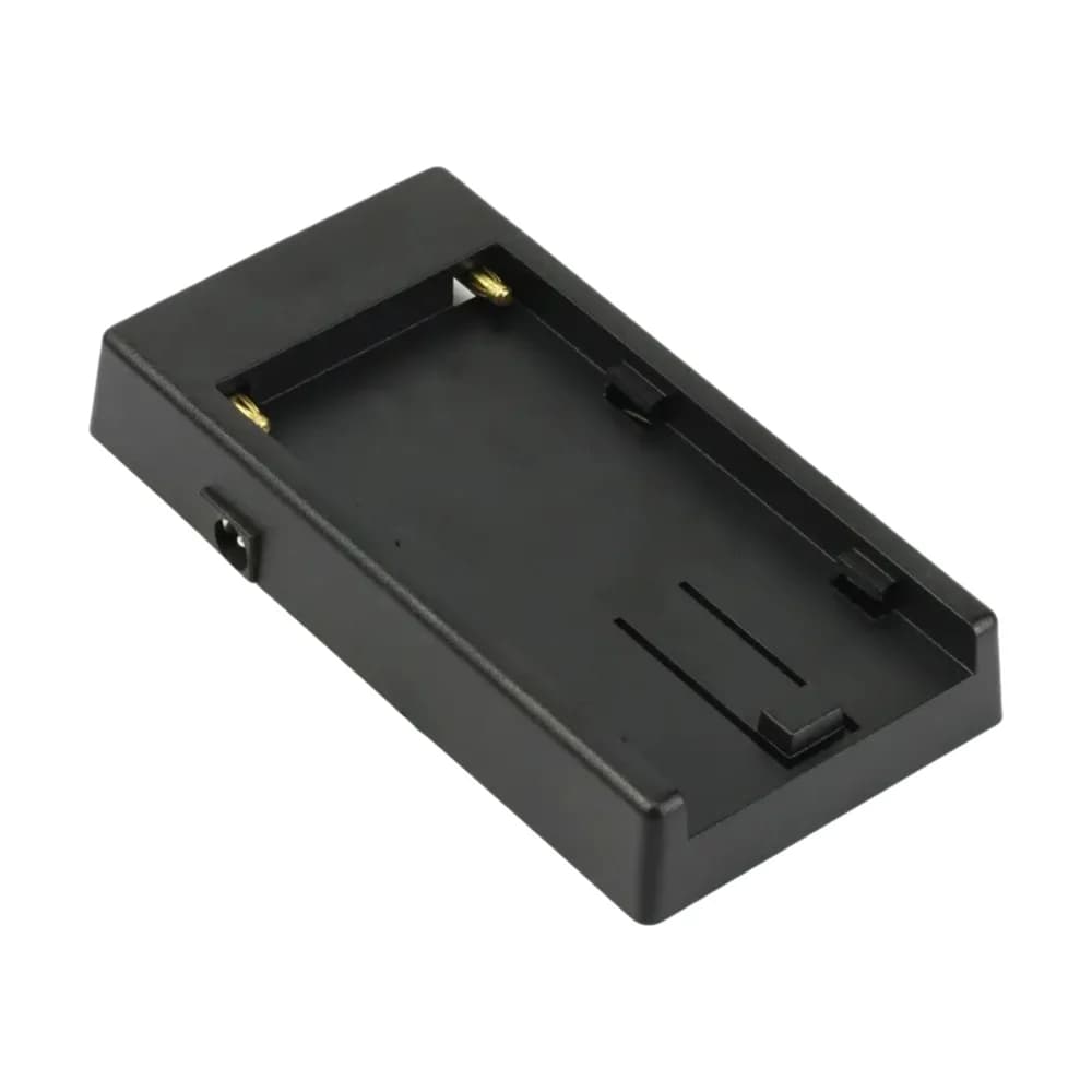 NP-F970 F550 Alimentation Batterie Plaque Adaptateur De Montage FR Film Caméra Pack GimRhDIY Banque Chargeur Berceau Moniteur Lumière LED